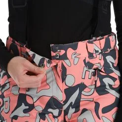 Icepeak, Elmshorn Skibroek Dames Roze -Ski-Jassen Winkel icepeak elmshorn ba skibroek gevoerd dames roze 22icepe216v3 BI 05