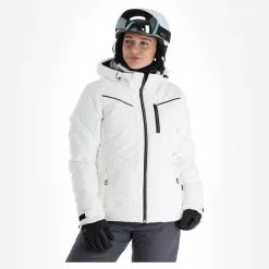Icepeak, Elsah Ski-jas Dames Optic Wit
