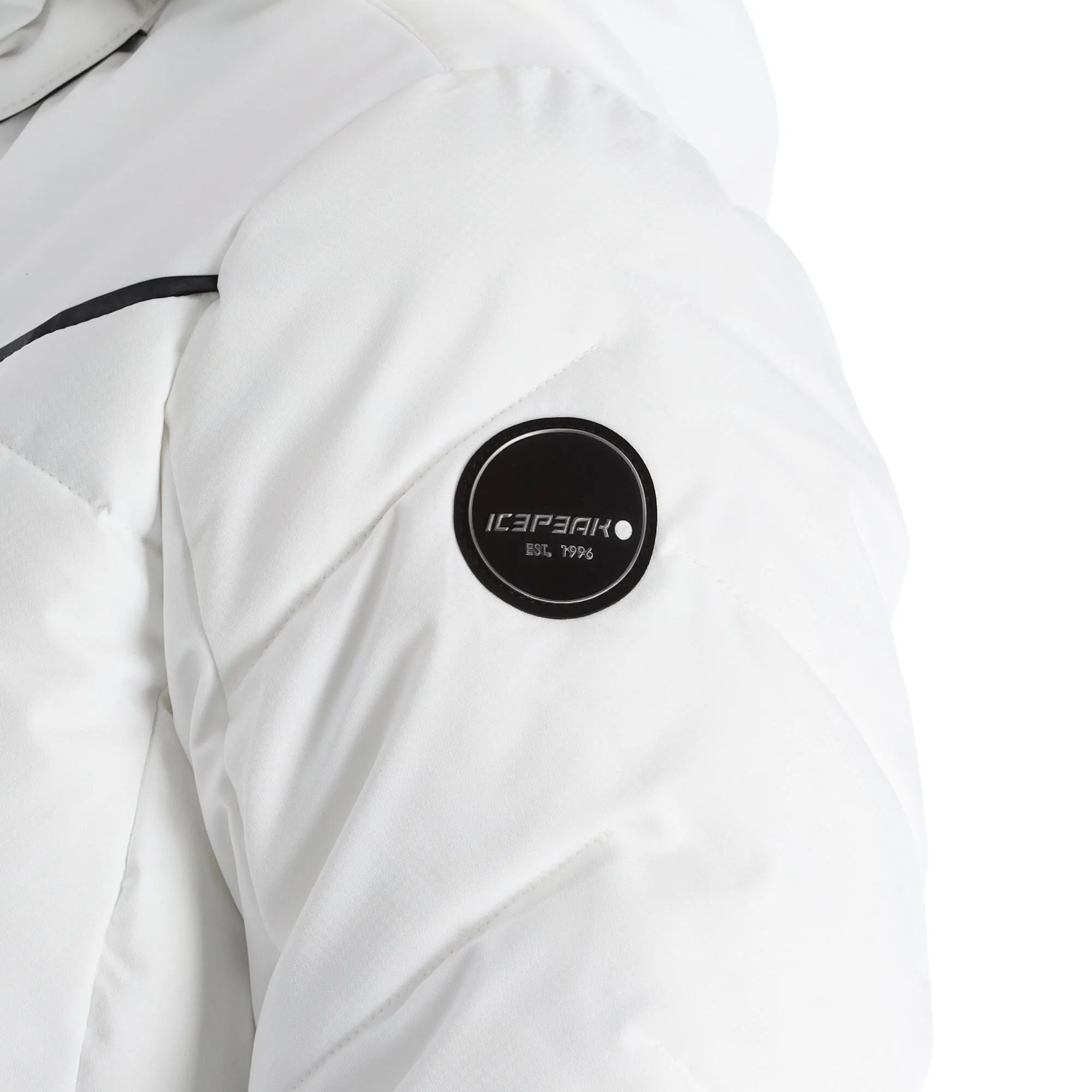 Icepeak, Elsah Ski-jas Dames Optic Wit 14 Icepeak, Elsah Ski-jas Dames Optic Wit - Afbeelding 12