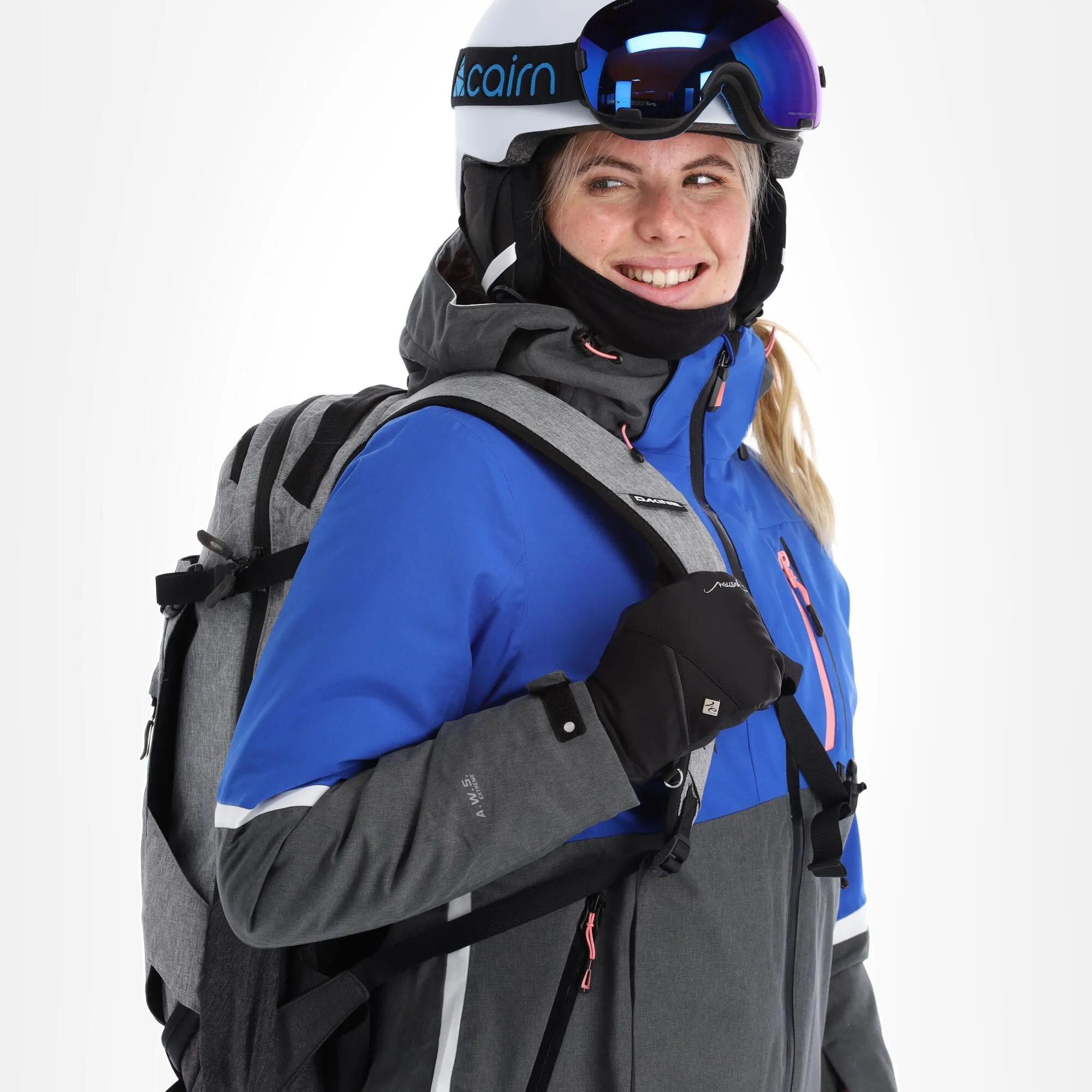 Icepeak, Enoch Ski-jas Dames Blauw 7 Icepeak, Enoch Ski-jas Dames Blauw - Afbeelding 5