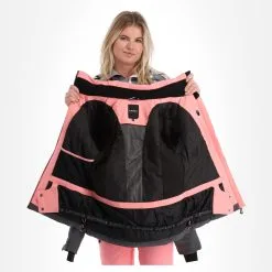 Icepeak, Enoch Ski-jas Dames Roze -Ski-Jassen Winkel icepeak enoch aa jas gevoerd dames roze 22icepe198v2 BI 06