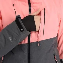 Icepeak, Enoch Ski-jas Dames Roze -Ski-Jassen Winkel icepeak enoch aa jas gevoerd dames roze 22icepe198v2 BI 11