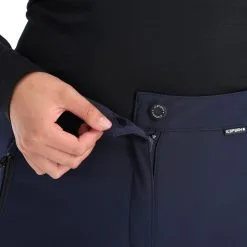 Icepeak, Frechen Softshell Skibroek Dames Dark Blauw -Ski-Jassen Winkel icepeak frechen bc skibroek softshell dames dark blauw 22icepe209v1 BI 06