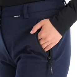 Icepeak, Frechen Softshell Skibroek Dames Dark Blauw -Ski-Jassen Winkel icepeak frechen bc skibroek softshell dames dark blauw 22icepe209v1 BI 07