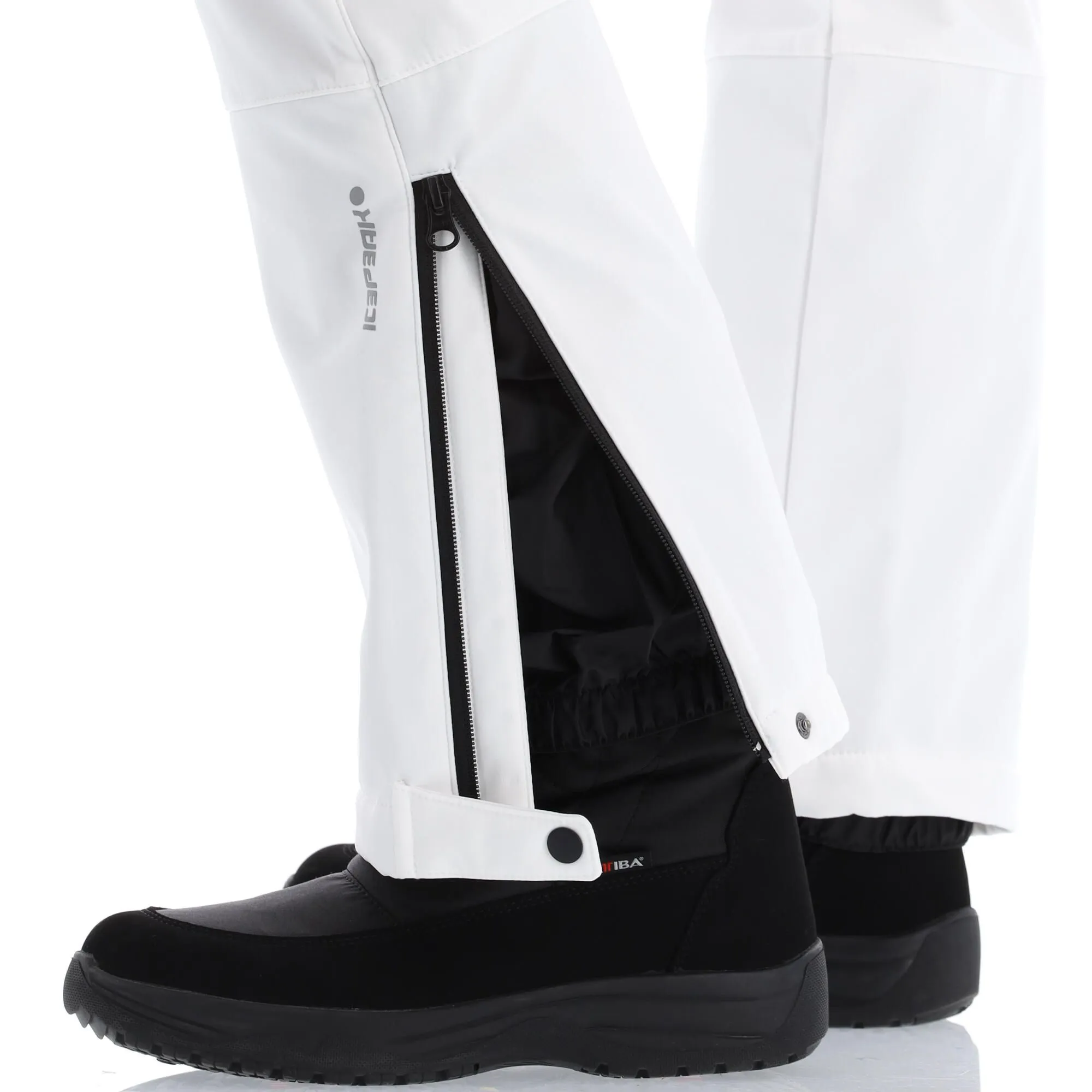 Icepeak, Frechen Softshell Skibroek Kort Model Dames Optic Wit 8 Icepeak, Frechen Softshell Skibroek Kort Model Dames Optic Wit - Afbeelding 6