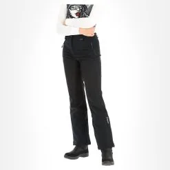 Icepeak, Frechen Softshell Skibroek Kort Model Dames Zwart