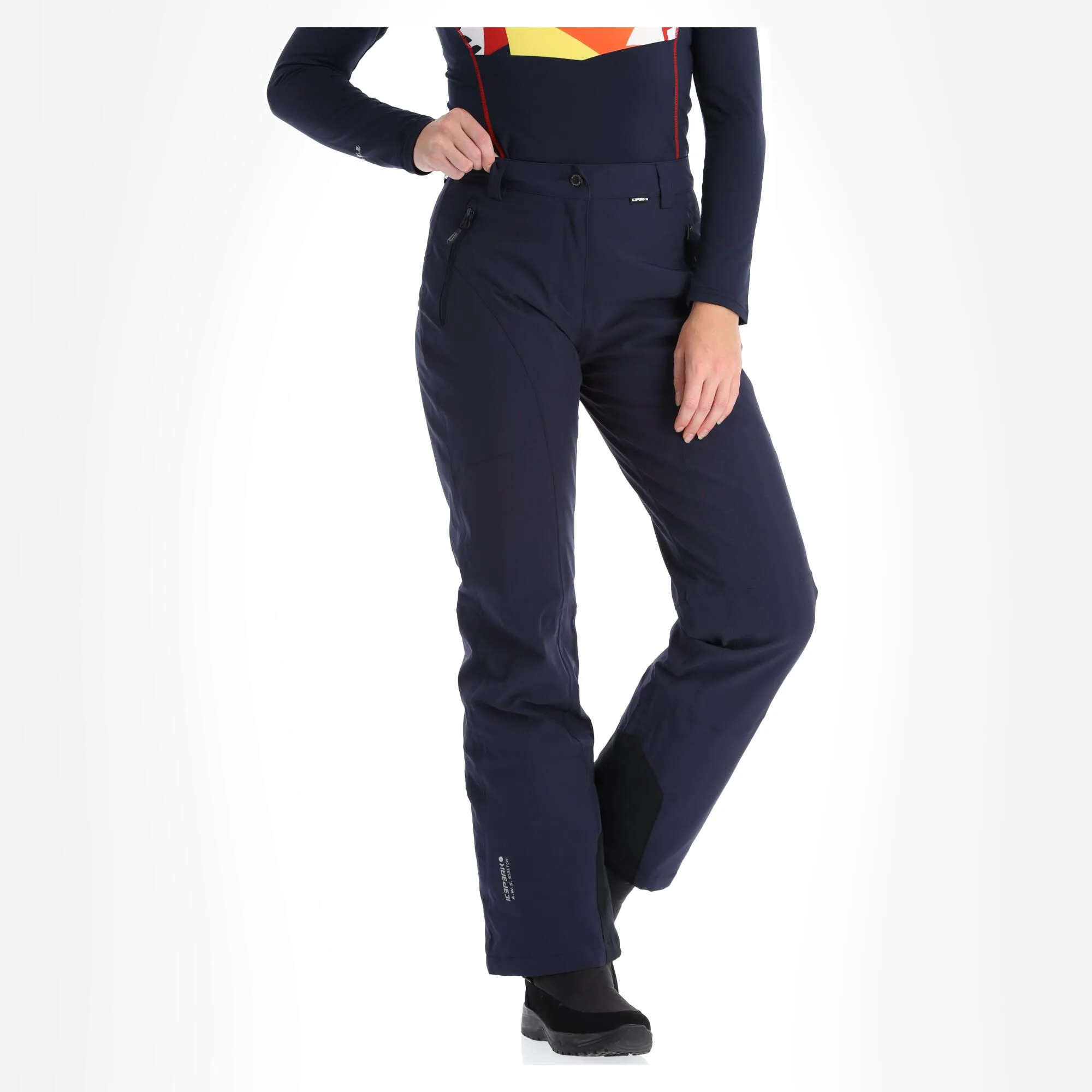 Icepeak, Freyung Skibroek Dames Dark Blauw 5 Icepeak, Freyung Skibroek Dames Dark Blauw - Afbeelding 3