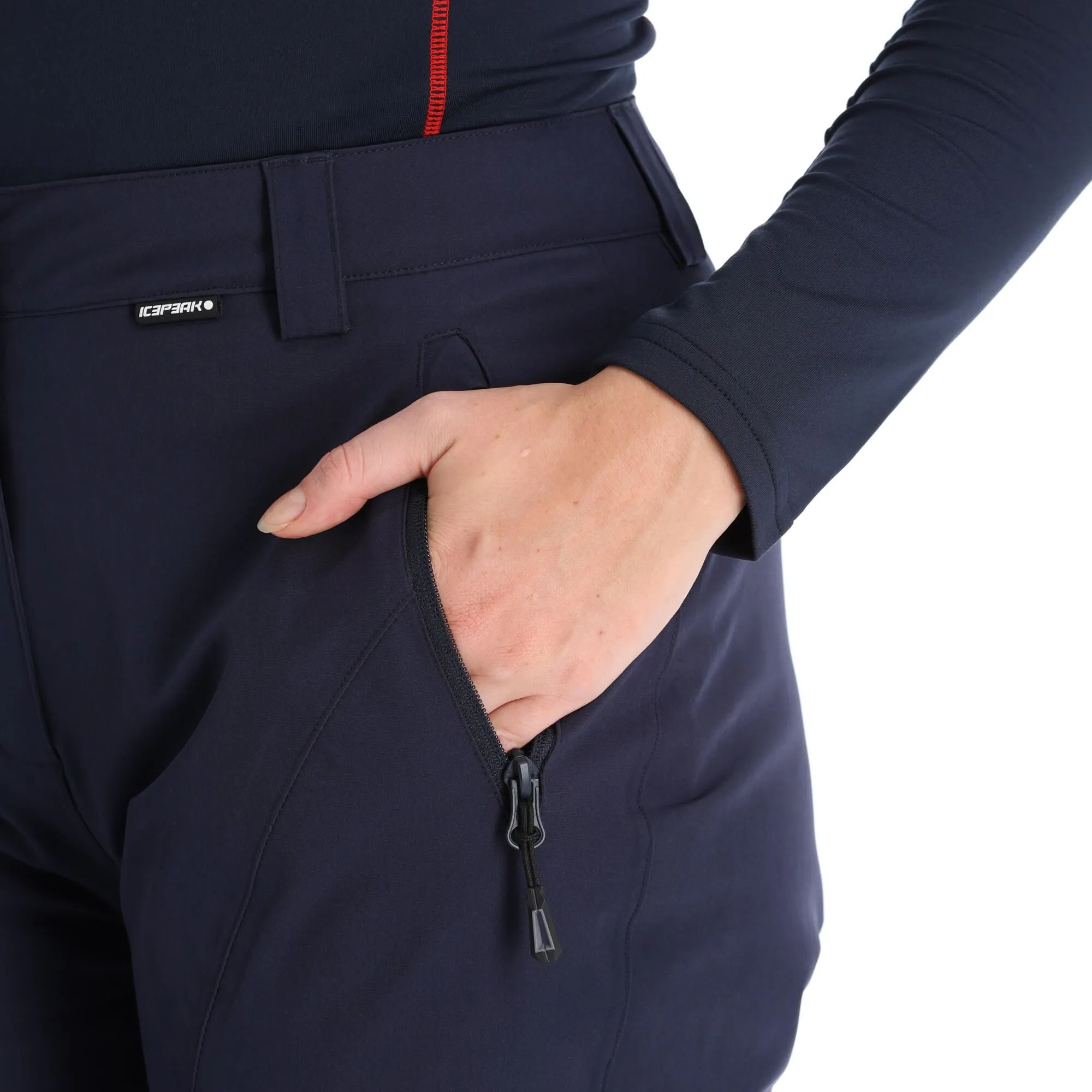 Icepeak, Freyung Skibroek Dames Dark Blauw 7 Icepeak, Freyung Skibroek Dames Dark Blauw - Afbeelding 5