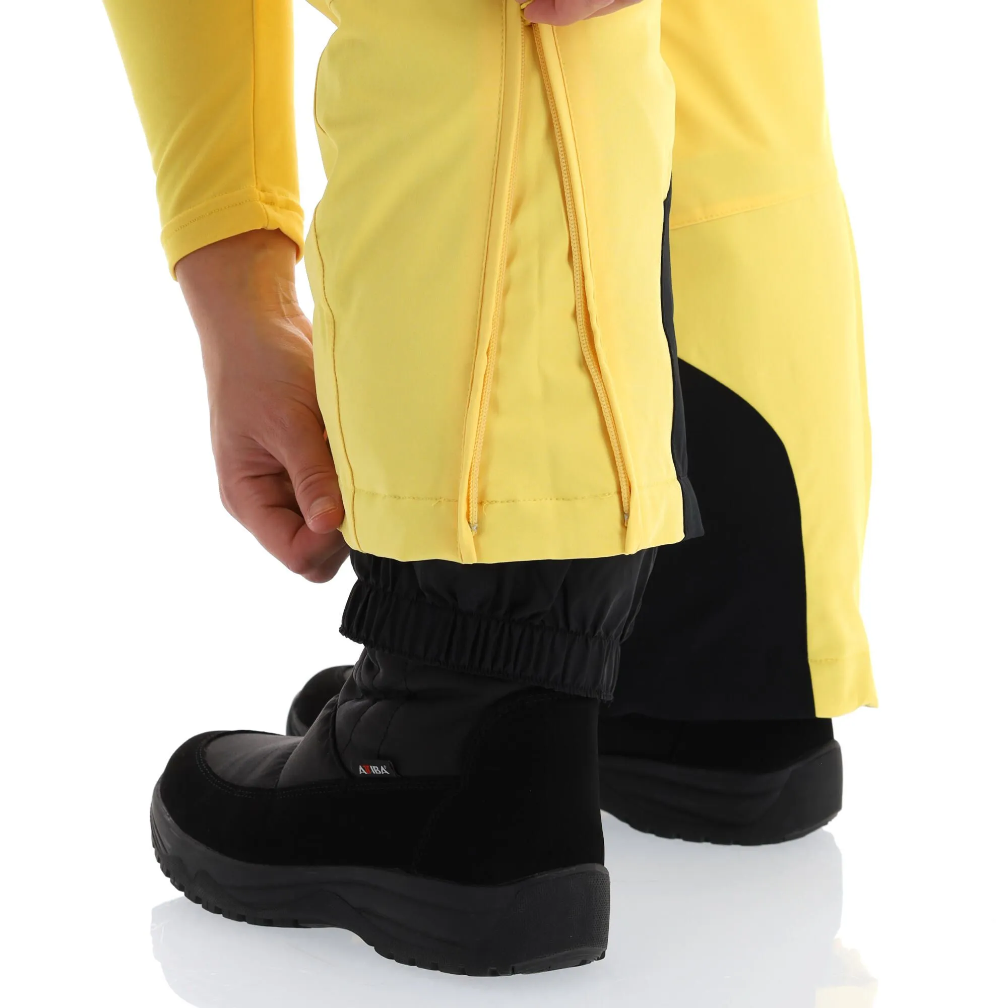 Icepeak, Freyung Skibroek Dames Light Geel 7 Icepeak, Freyung Skibroek Dames Light Geel - Afbeelding 5