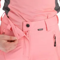 Icepeak, Freyung Skibroek Kort Model Dames Roze -Ski-Jassen Winkel icepeak freyung ba skibroek gevoerd short model dames roze 22icepe213v1 BI 05