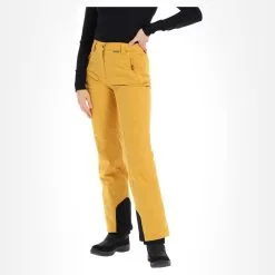 Icepeak, Freyung Skibroek Slim Fit Dames Fudge Bruin -Ski-Jassen Winkel icepeak freyung skibroek slim fit dames fudge bruin BA20ice079a BI 02