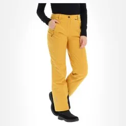 Icepeak, Freyung Skibroek Slim Fit Dames Fudge Bruin -Ski-Jassen Winkel icepeak freyung skibroek slim fit dames fudge bruin BA20ice079a BI 04
