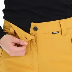 Icepeak, Freyung Skibroek Slim Fit Dames Fudge Bruin -Ski-Jassen Winkel icepeak freyung skibroek slim fit dames fudge bruin BA20ice079a BI 05