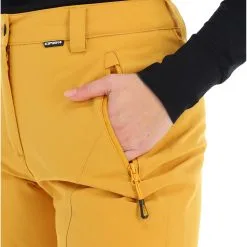 Icepeak, Freyung Skibroek Slim Fit Dames Fudge Bruin -Ski-Jassen Winkel icepeak freyung skibroek slim fit dames fudge bruin BA20ice079a BI 06