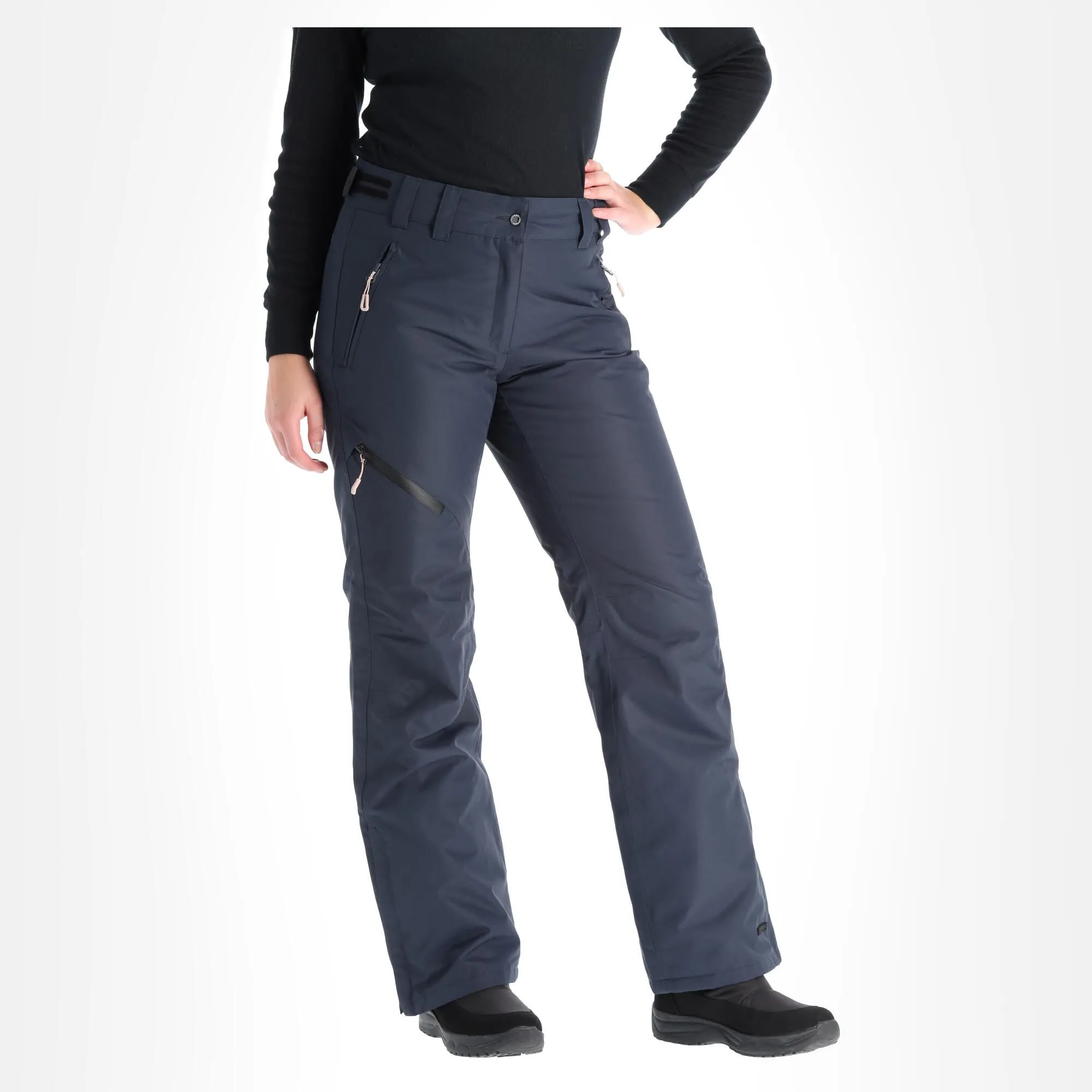 Icepeak, Curlew Skibroek Dames Dark Blauw 5 Icepeak, Curlew Skibroek Dames Dark Blauw - Afbeelding 3