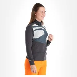 Icepeak, Ewen Skipully Slim Fit Dames Granite Grijs 10 Icepeak, Ewen Skipully Slim Fit Dames Granite Grijs -Ski-Jassen Winkel icepeak icepeak ewen ga ski pully dames granite grijs GA21ice129a BI 04