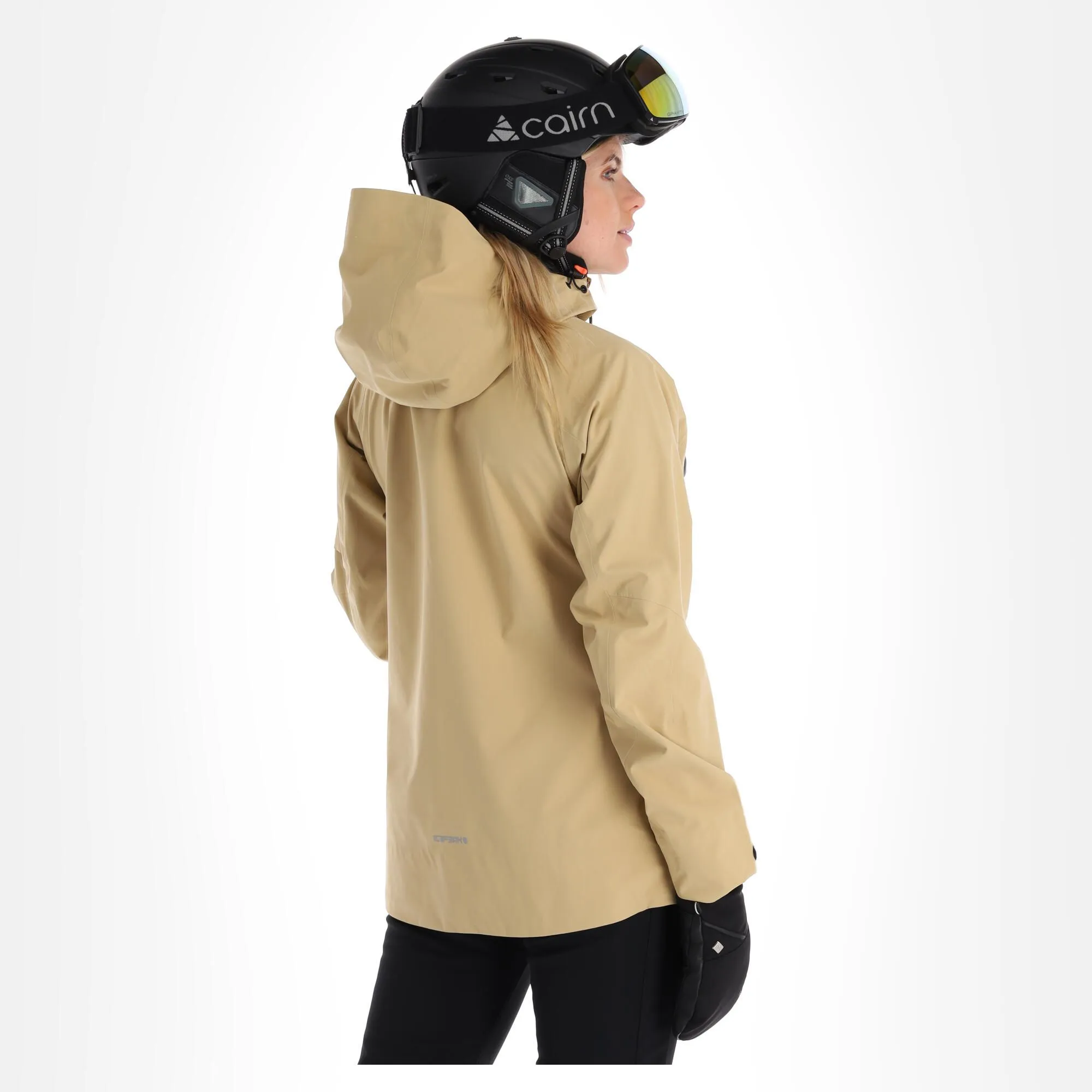 Icepeak, Manteno Hardshell Ski-jas Dames Beige 4 Icepeak, Manteno Hardshell Ski-jas Dames Beige - Afbeelding 2