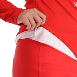 Kelly, Half Zip Midlayer Skipully Dames Rood 12 Kelly, Half Zip Midlayer Skipully Dames Rood -Ski-Jassen Winkel kelly half zip midlayer ga ski pully dames rood 22kelly106v1 BI 06