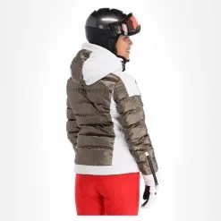 Kelly, Softshell Jacket Softshell Ski-jas Dames Goud, Wit -Ski-Jassen Winkel kelly softshell jacket ac softshell jas dames goud wit 22kelly104v4 BI 03