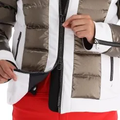 Kelly, Softshell Jacket Softshell Ski-jas Dames Goud, Wit -Ski-Jassen Winkel kelly softshell jacket ac softshell jas dames goud wit 22kelly104v4 BI 12