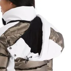 Kelly, Softshell Jacket Softshell Ski-jas Dames Goud, Wit -Ski-Jassen Winkel kelly softshell jacket ac softshell jas dames goud wit 22kelly104v4 BI 13