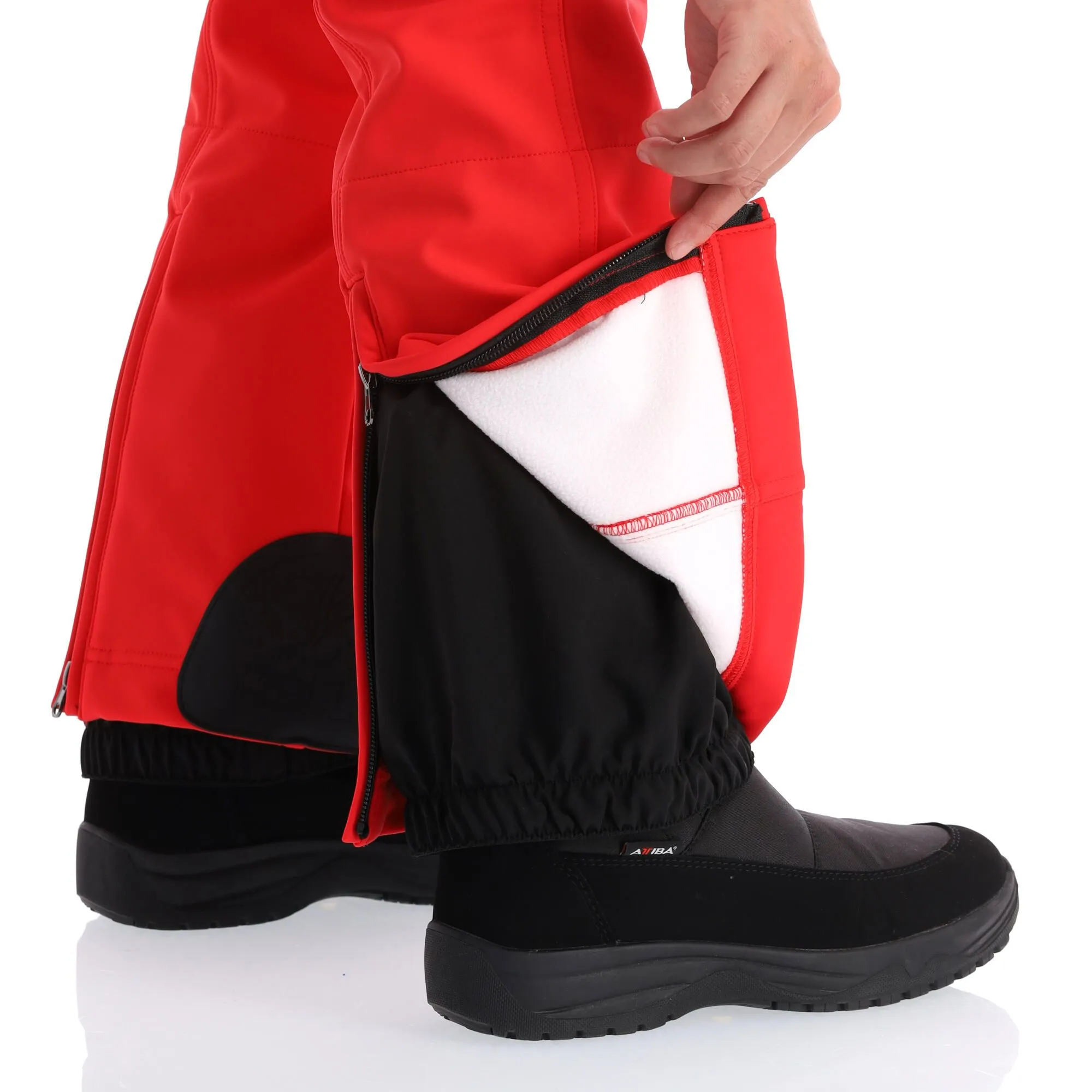 Kelly, Softshell Pants Softshell Skibroek Dames Rood 7 Kelly, Softshell Pants Softshell Skibroek Dames Rood - Afbeelding 5