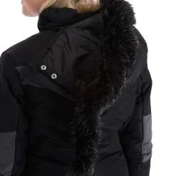 Kilpi, Alisia-W Ski-jas Dames Zwart -Ski-Jassen Winkel kilpi alisia w aa jas gevoerd dames zwart 22kilpi106v1 BI 12