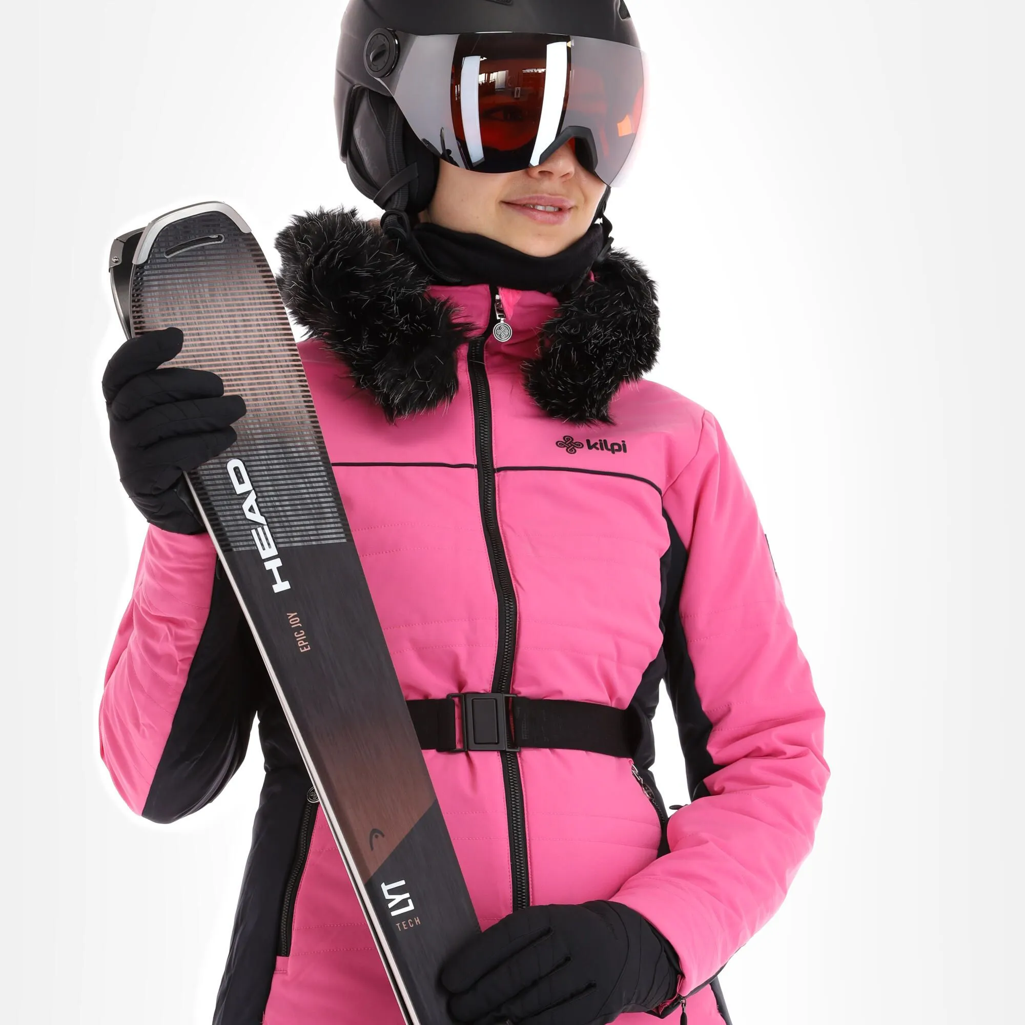 Kilpi, Carrie-W Ski-jas Dames Roze 6 Kilpi, Carrie-W Ski-jas Dames Roze - Afbeelding 4
