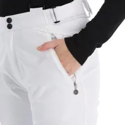 Kilpi, Dione-W Skibroek Dames Wit -Ski-Jassen Winkel kilpi dione w ba skibroek gevoerd dames wit 22kilpi118v1 BI 09