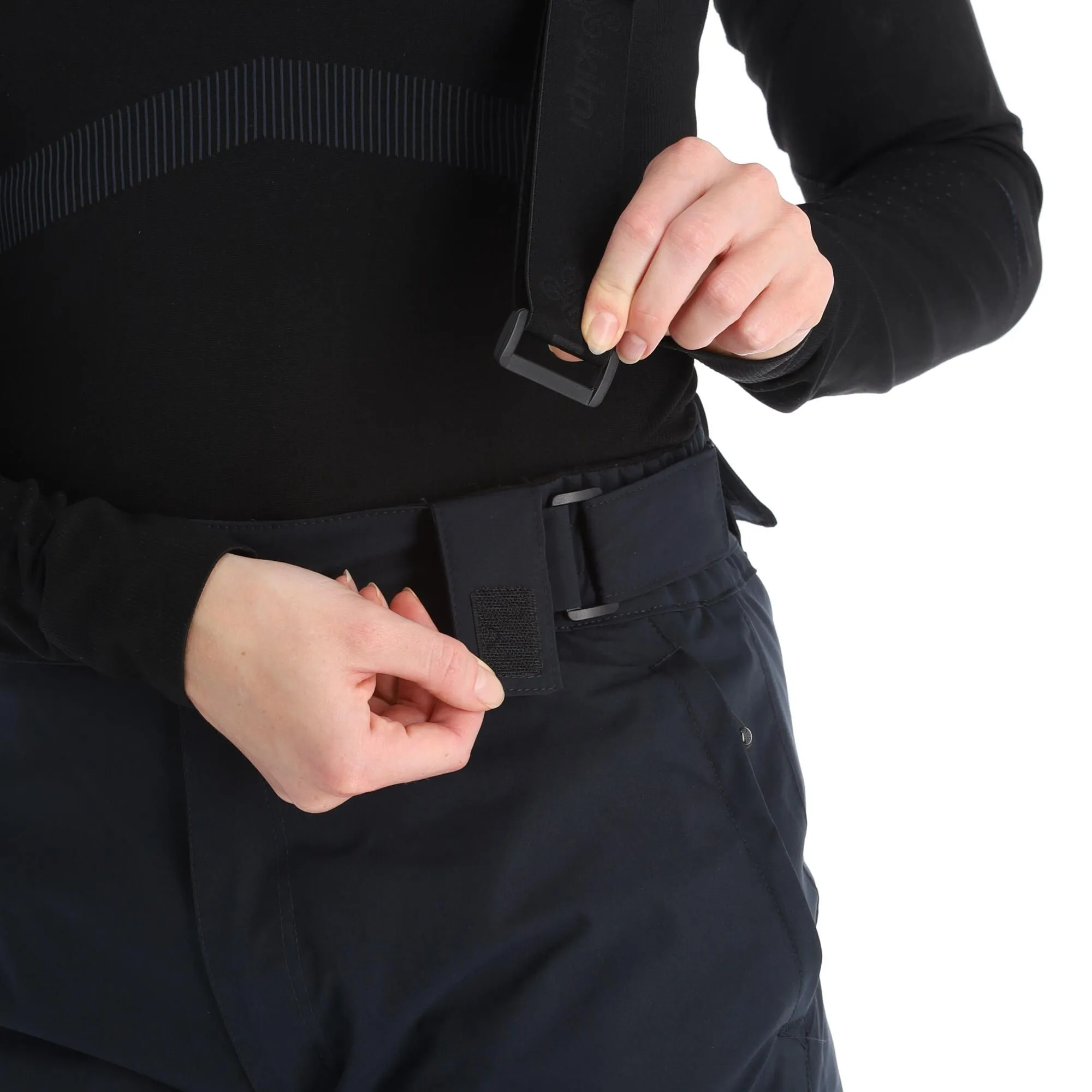 Kilpi, Elare-W Skibroek Dames Zwart 8 Kilpi, Elare-W Skibroek Dames Zwart - Afbeelding 6