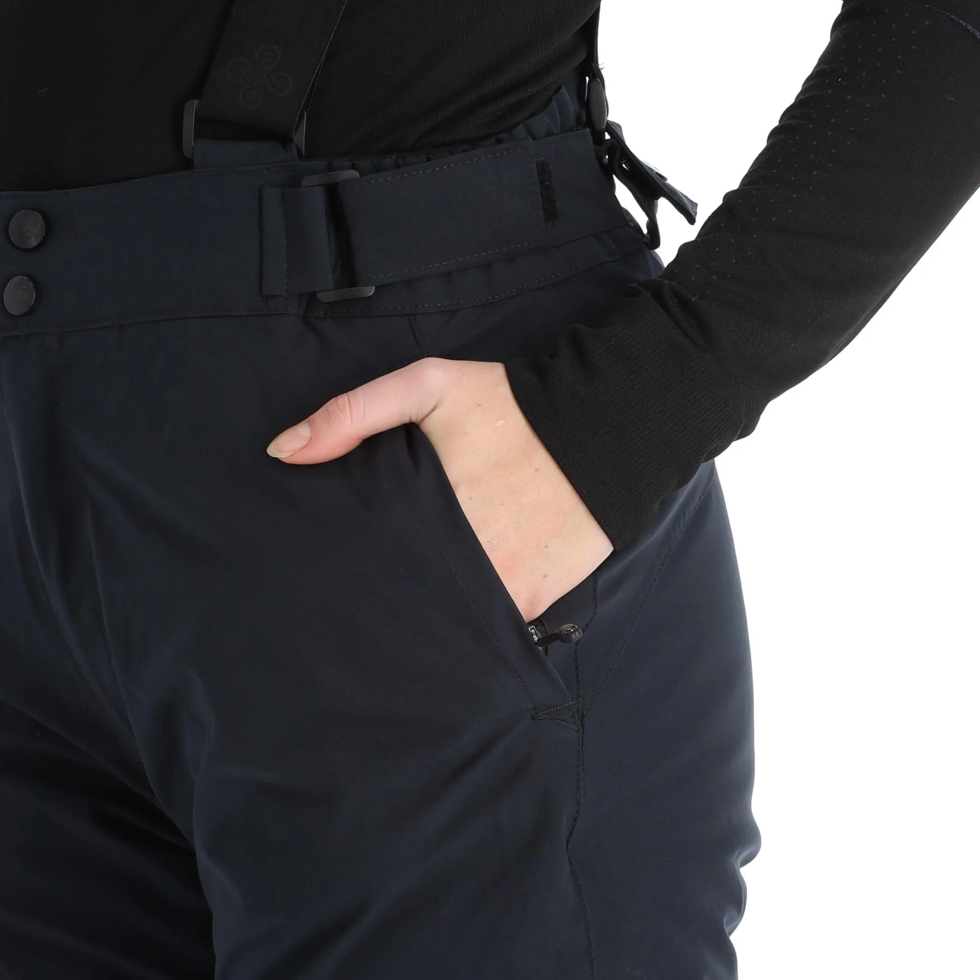 Kilpi, Elare-W Skibroek Dames Zwart 10 Kilpi, Elare-W Skibroek Dames Zwart - Afbeelding 8