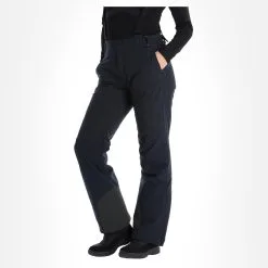 Kilpi, Elare-W Skibroek Grote Maten Dames Zwart