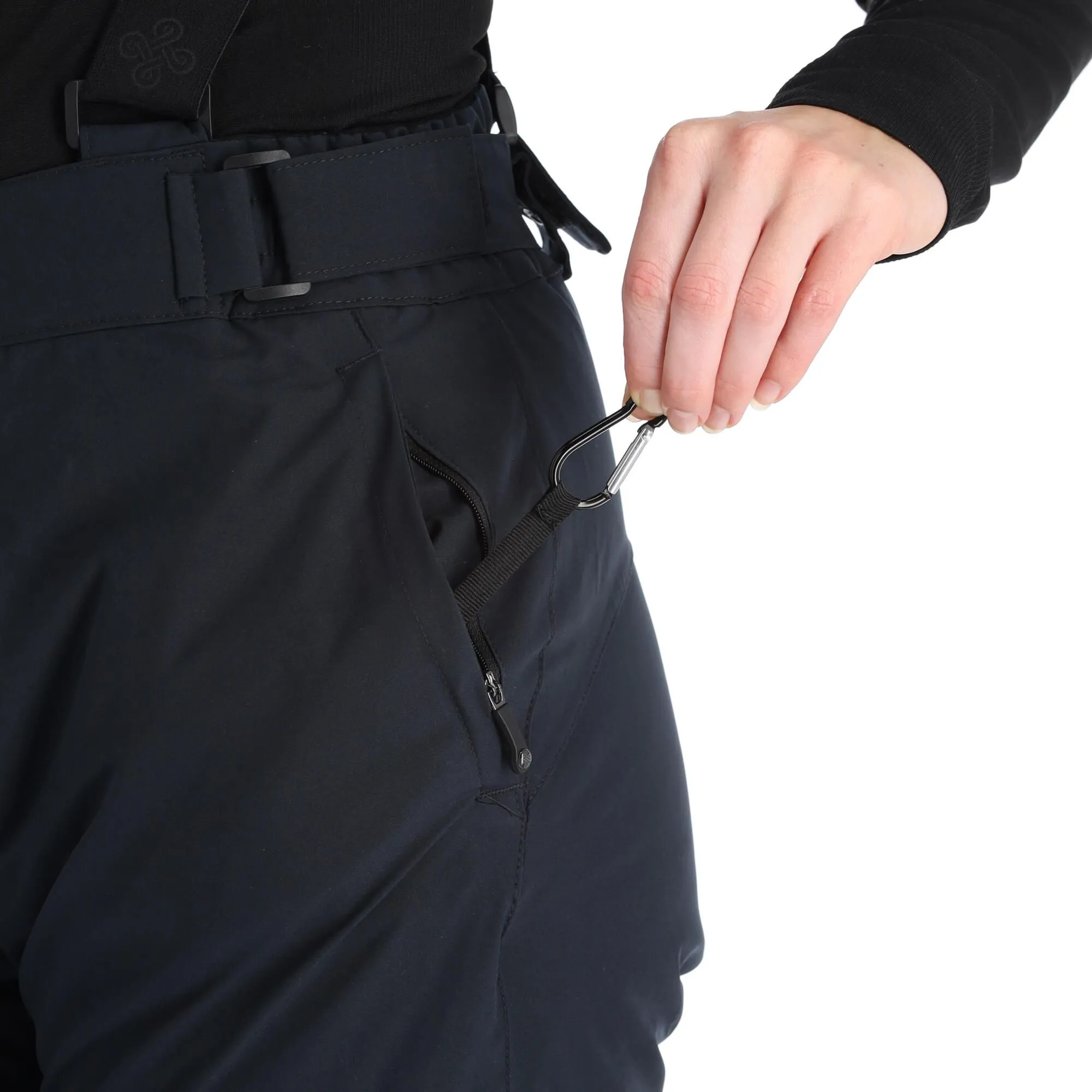 Kilpi, Elare-W Skibroek Grote Maten Dames Zwart 11 Kilpi, Elare-W Skibroek Grote Maten Dames Zwart - Afbeelding 9