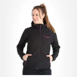 Kilpi, Elia Softshell Ski-jas Dames Zwart