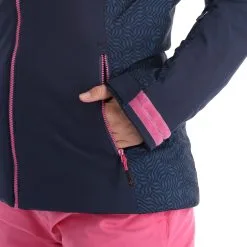 Kilpi, Flip-W Ski-jas Dames Dark Blauw 19 Kilpi, Flip-W Ski-jas Dames Dark Blauw -Ski-Jassen Winkel kilpi flip w aa jas gevoerd dames dark blauw 22kilpi108v3 BI 10