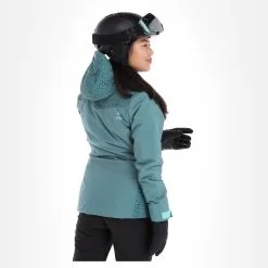 Kilpi, Flip-W Ski-jas Dames Dark Groen -Ski-Jassen Winkel kilpi flip w aa jas gevoerd dames dark groen 22kilpi108v2 BI 03