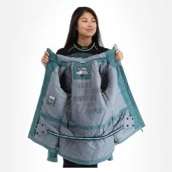 Kilpi, Flip-W Ski-jas Dames Dark Groen -Ski-Jassen Winkel kilpi flip w aa jas gevoerd dames dark groen 22kilpi108v2 BI 06