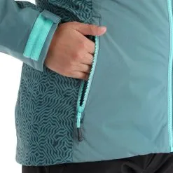 Kilpi, Flip-W Ski-jas Dames Dark Groen -Ski-Jassen Winkel kilpi flip w aa jas gevoerd dames dark groen 22kilpi108v2 BI 10