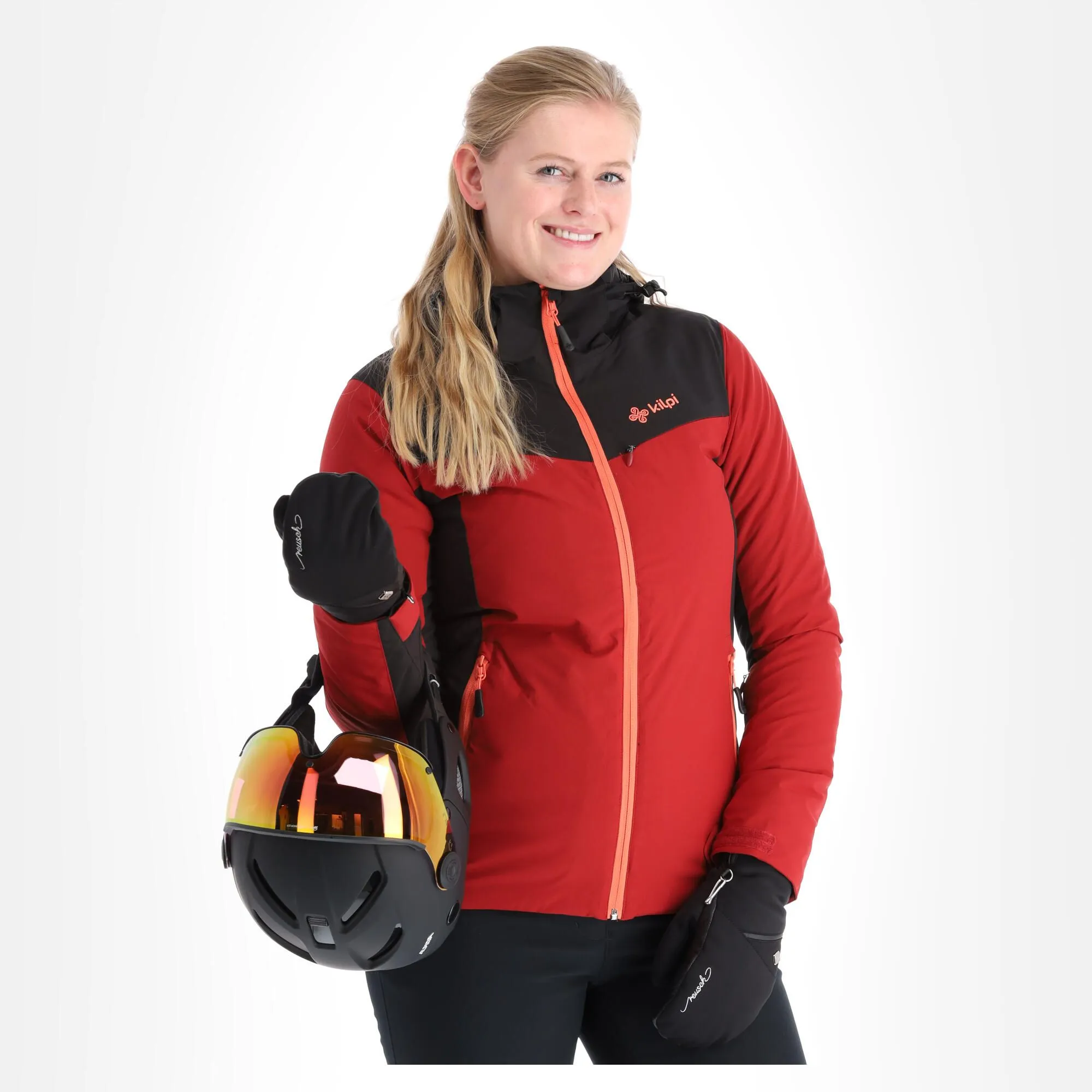 Kilpi, Flip-W Ski-jas Dames Dark Rood 3 Kilpi, Flip-W Ski-jas Dames Dark Rood