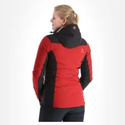 Kilpi, Flip-W Ski-jas Dames Dark Rood 13 Kilpi, Flip-W Ski-jas Dames Dark Rood -Ski-Jassen Winkel kilpi flip w aa jas gevoerd dames dark rood AA21kil123b BI 03
