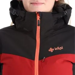 Kilpi, Flip-W Ski-jas Dames Dark Rood 17 Kilpi, Flip-W Ski-jas Dames Dark Rood -Ski-Jassen Winkel kilpi flip w aa jas gevoerd dames dark rood AA21kil123b BI 07