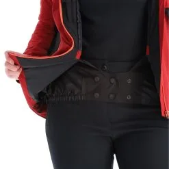 Kilpi, Flip-W Ski-jas Dames Dark Rood 19 Kilpi, Flip-W Ski-jas Dames Dark Rood -Ski-Jassen Winkel kilpi flip w aa jas gevoerd dames dark rood AA21kil123b BI 09