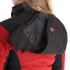 Kilpi, Flip-W Ski-jas Dames Dark Rood 20 Kilpi, Flip-W Ski-jas Dames Dark Rood -Ski-Jassen Winkel kilpi flip w aa jas gevoerd dames dark rood AA21kil123b BI 10