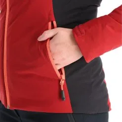 Kilpi, Flip-W Ski-jas Dames Dark Rood 21 Kilpi, Flip-W Ski-jas Dames Dark Rood -Ski-Jassen Winkel kilpi flip w aa jas gevoerd dames dark rood AA21kil123b BI 11
