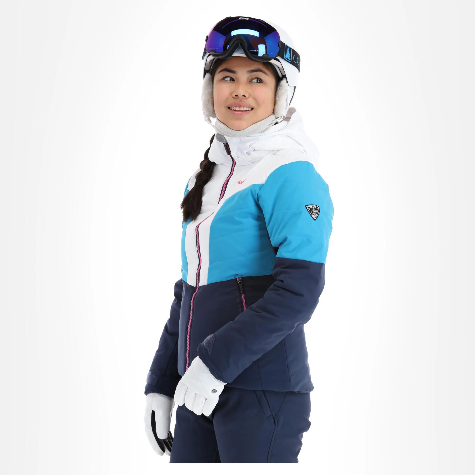 Kilpi, Florance-W Ski-jas Dames Dark Blauw 3 Kilpi, Florance-W Ski-jas Dames Dark Blauw