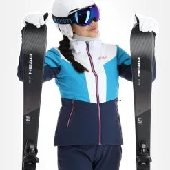 Kilpi, Florance-W Ski-jas Dames Dark Blauw 18 Kilpi, Florance-W Ski-jas Dames Dark Blauw -Ski-Jassen Winkel kilpi florance w aa jas gevoerd dames dark blauw 22kilpi102v2 BI 05