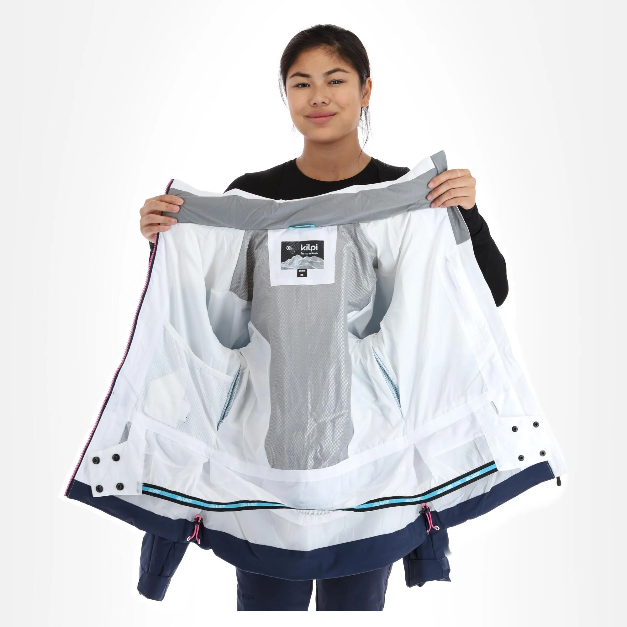 Kilpi, Florance-W Ski-jas Dames Dark Blauw 7 Kilpi, Florance-W Ski-jas Dames Dark Blauw - Afbeelding 5