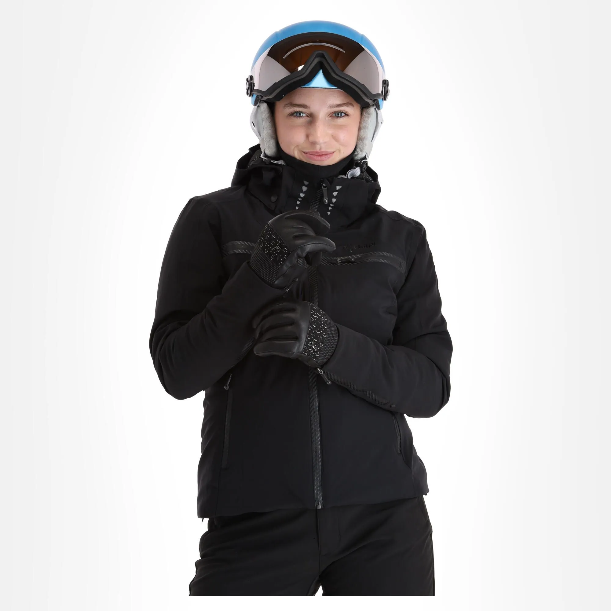 Kilpi, Hattori-W Ski-jas Dames Zwart 5 Kilpi, Hattori-W Ski-jas Dames Zwart - Afbeelding 3