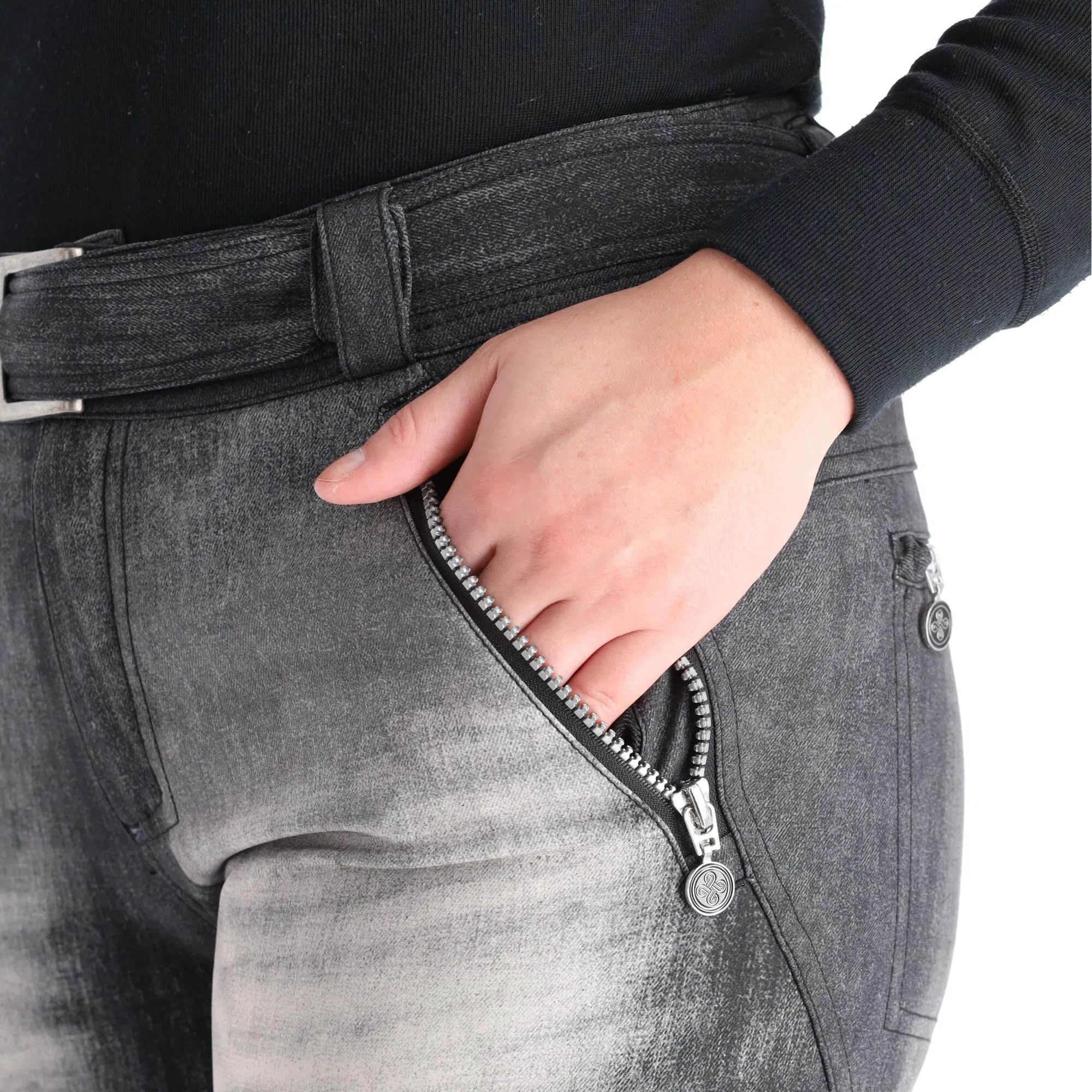 Kilpi, Jeanso-W Softshell Skibroek Dames Zwart 9 Kilpi, Jeanso-W Softshell Skibroek Dames Zwart - Afbeelding 7