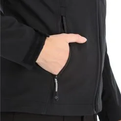 Kilpi, Mila-W Softshell Ski-jas Dames Zwart 17 Kilpi, Mila-W Softshell Ski-jas Dames Zwart -Ski-Jassen Winkel kilpi mila w ac softshell jas dames zwart AC20kil049b BI 07